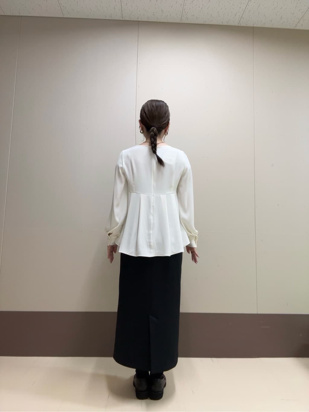Atsumiさんの「UNTITLED｜【セットアップ可】ウールライク ダブルブレストジャケット」を使ったコーディネート