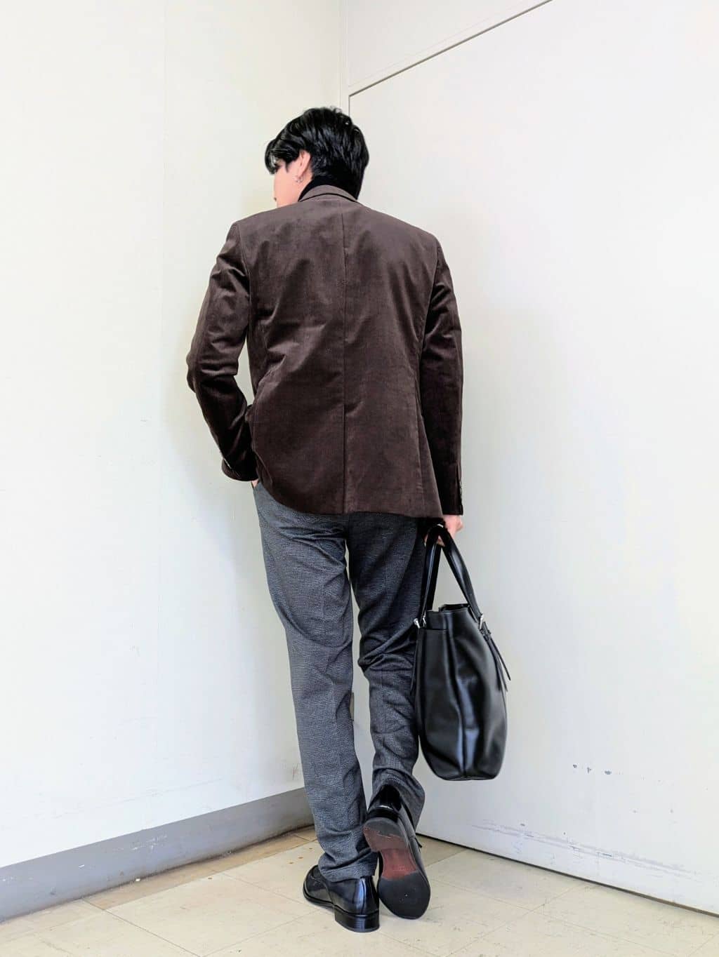 ryoさんの「TAKEO KIKUCHI｜【Sサイズ～】ストレッチコーデュロイ ジャケット」を使ったコーディネート