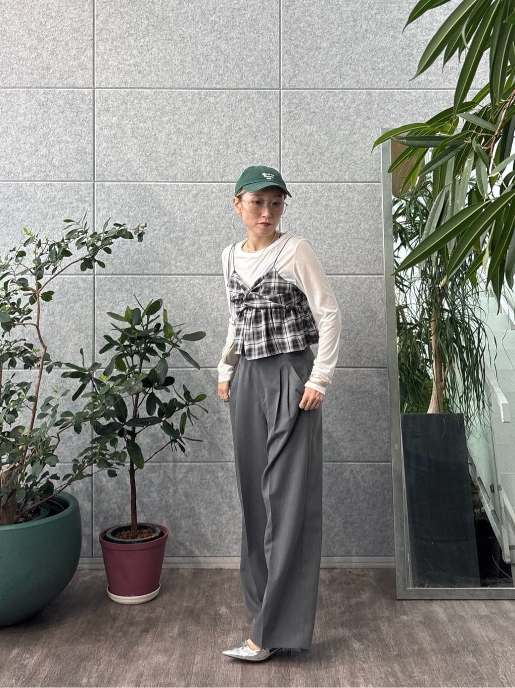 kotakiさんの「INDIVI｜シグネチャーシアーロンT」を使ったコーディネート