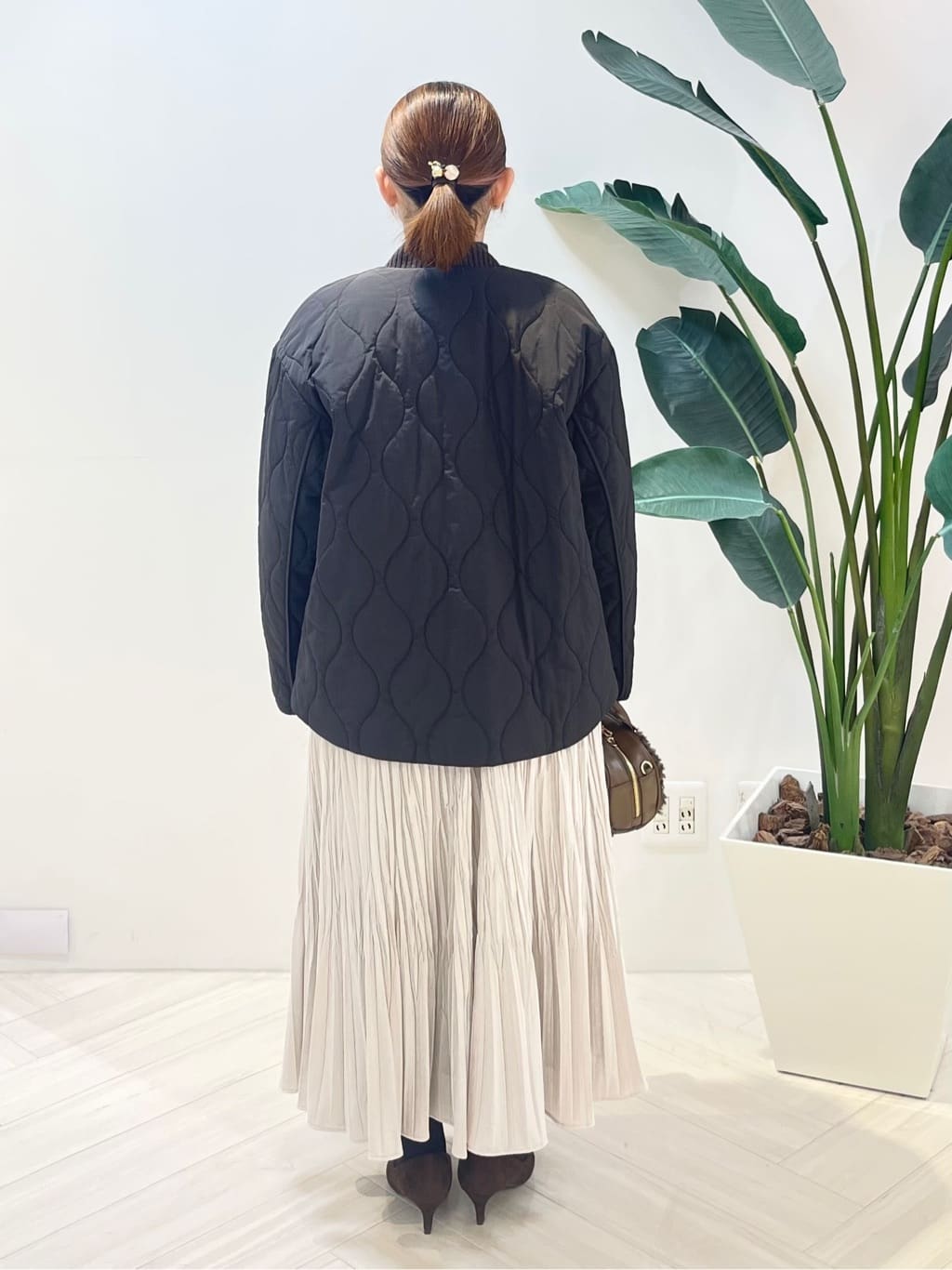 Tomoさんの「UNTITLED｜【8色展開/洗える】ウールカシミヤ ハイネックニット」を使ったコーディネート