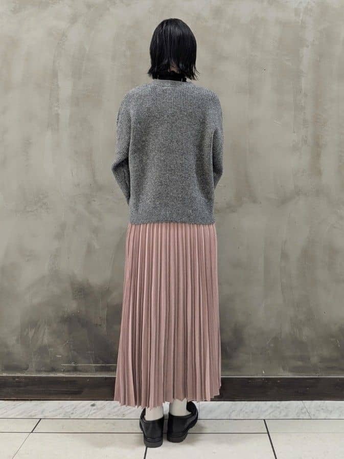 shioさんの「grove｜【SETITEM】オーバーサイズ畔カーディガン」を使ったコーディネート