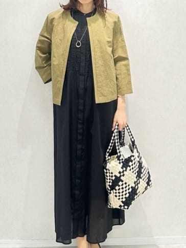 Miwaさんの「UNTITLED｜フープトップネックレス」を使ったコーディネート