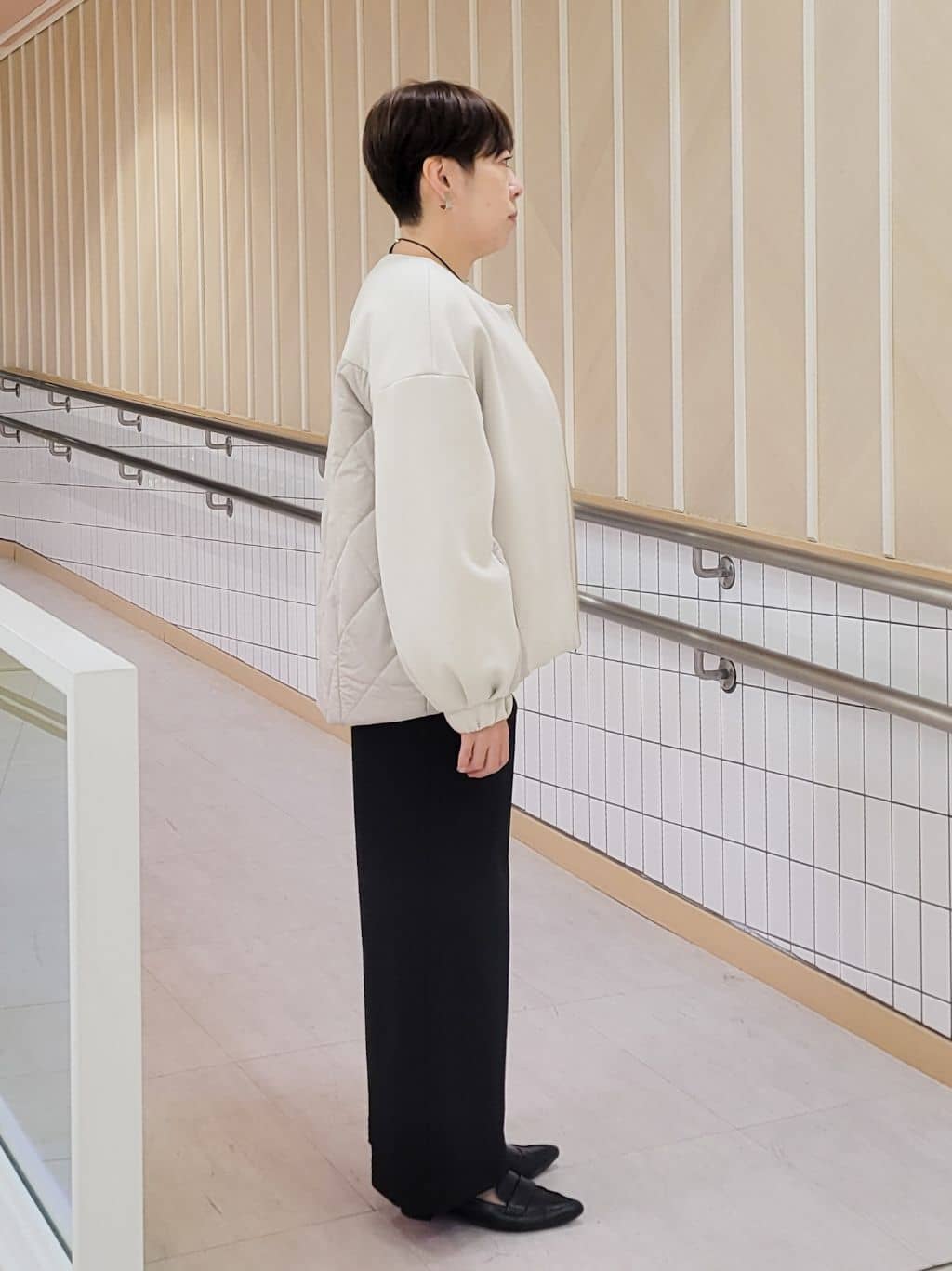 tomoさんの「COUP DE CHANCE｜【手洗い可】ストレートワイドパンツ」を使ったコーディネート