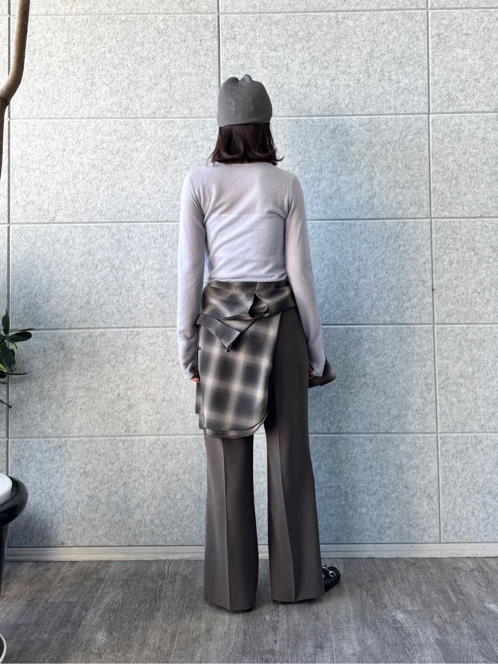uchi__yamaさんの「CODE A｜twist sheer jersey top」を使ったコーディネート