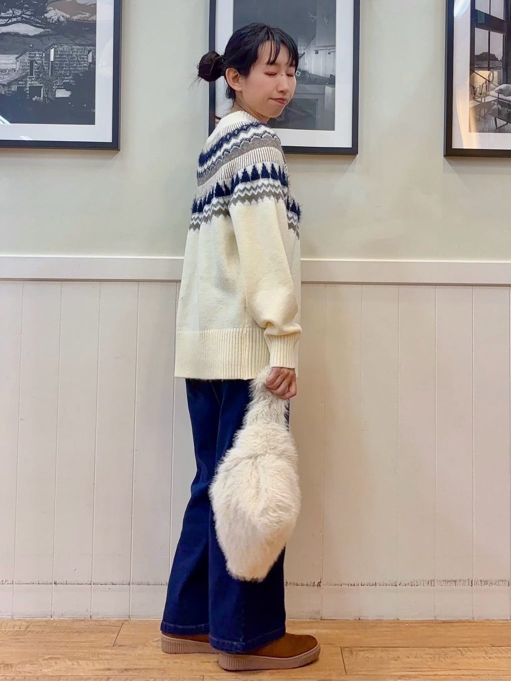ゆうさんの「SHOO･LA･RUE｜【撥水/あったか】たっぷり着られる 中綿モンスターショートコート」を使ったコーディネート