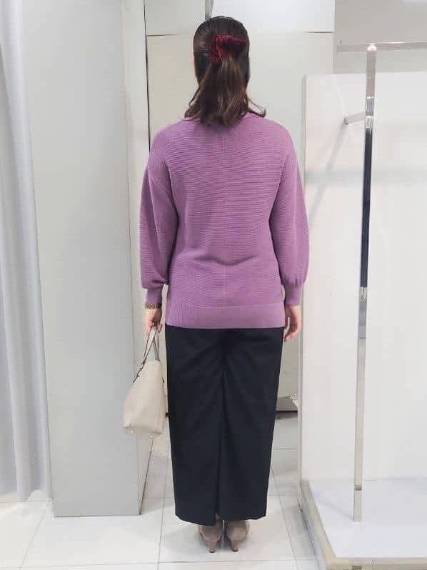 AZUSAさんの「Reflect｜【パンツ合わせにぴったり◎】ゆったりオフボディニット」を使ったコーディネート