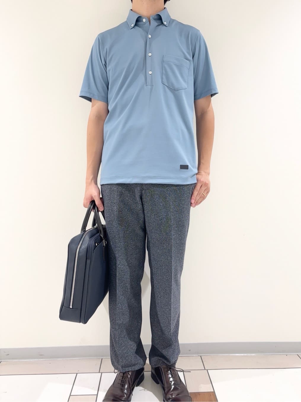 及川さんの「TAKEO KIKUCHI｜ストレートチップシューズ[ メンズ ビジネス シューズ 結婚式 ]」を使ったコーディネート