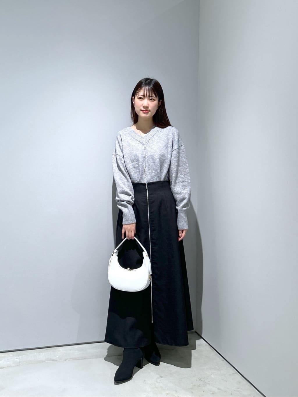 Renoさんの「INDIVI｜タッセルチェーンネックレス」を使ったコーディネート