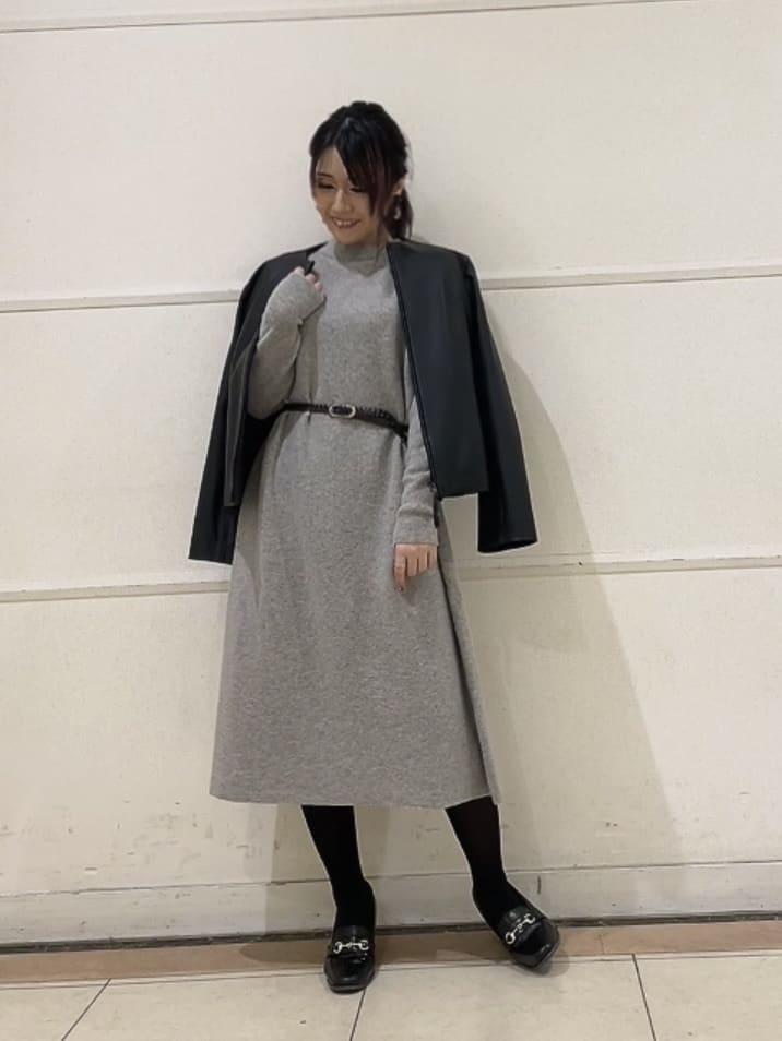 watanabeさんの「UNTITLED｜【着丈短め/柔らかな質感】ラムレザージャケット」を使ったコーディネート