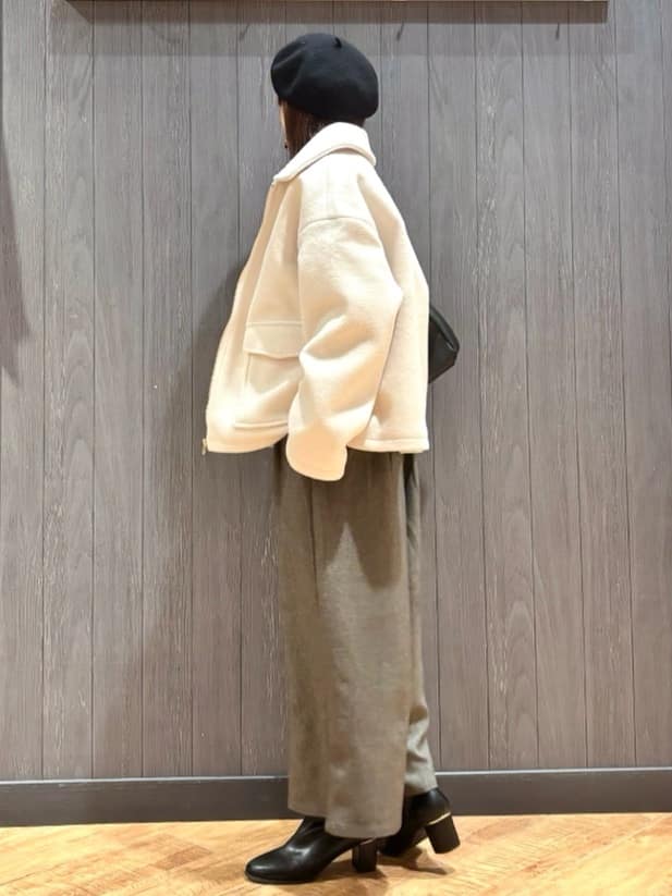 meiさんの「SHOO･LA･RUE｜ウエストまわりをすっきり魅せる デザインガウチョパンツ」を使ったコーディネート