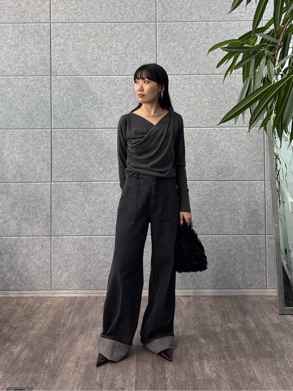 rinaさんの「INDIVI｜ロールアップデニム」を使ったコーディネート