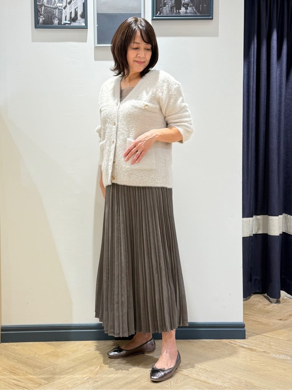 Lilyさんの「grove｜ワントップショートネックレス」を使ったコーディネート
