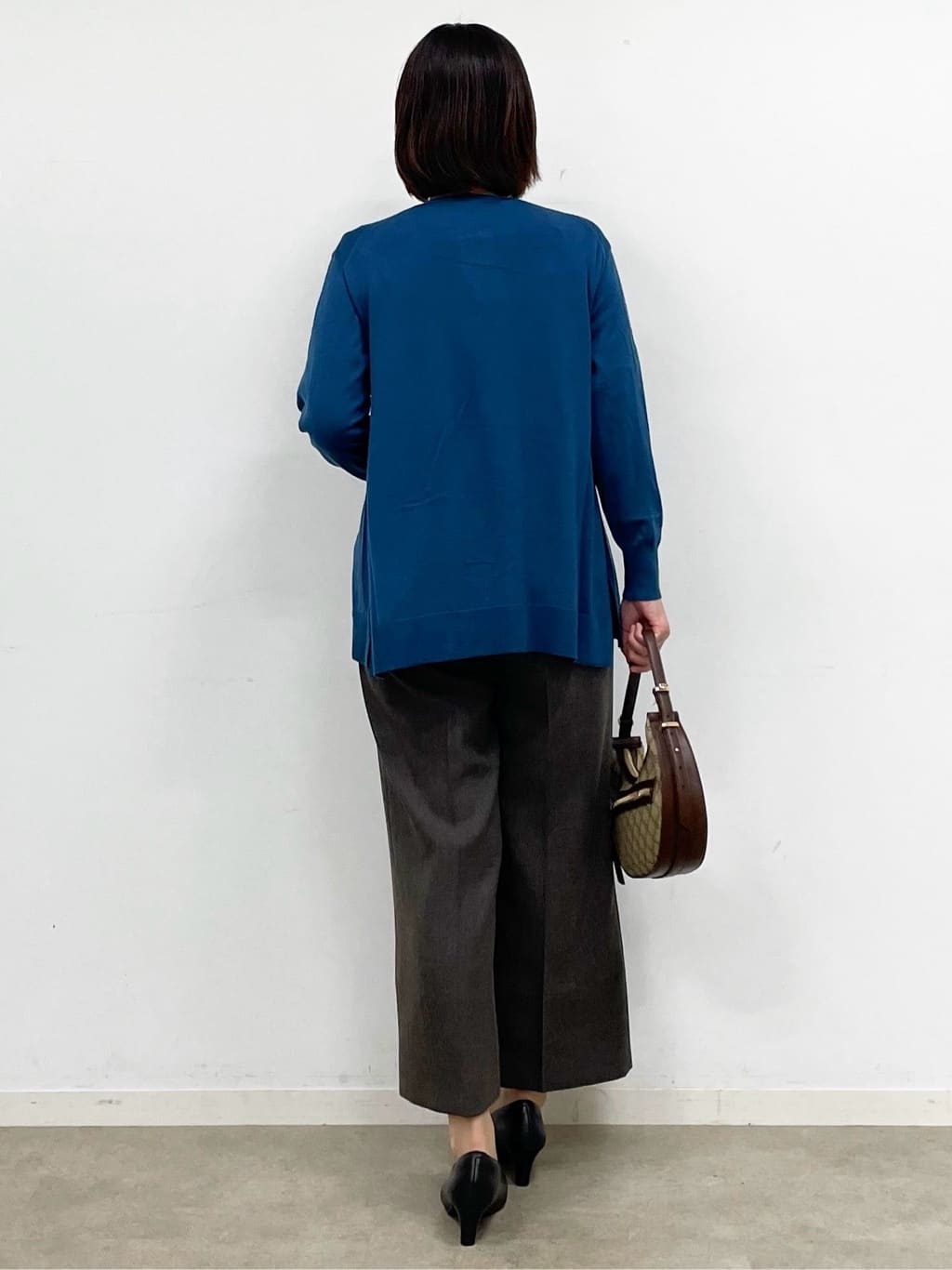 あやたかさんの「Reflect｜【ちくちくしない／アンサンブル可／通勤におすすめ◎】オフボディ着流しカーディガン」を使ったコーディネート