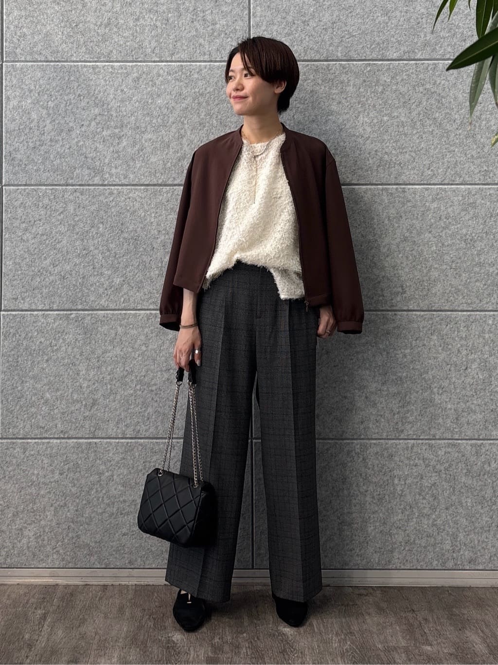 kanaeさんの「INDIVI｜【インナーとしても活躍！】フリンジジャカードチュニック」を使ったコーディネート