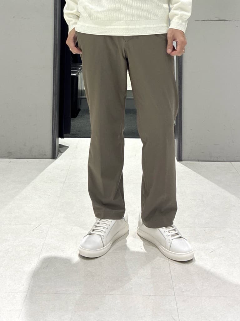 わいずみさんの「TAKEO KIKUCHI｜【抗菌防臭/シーズンレス】シアサッカー ジャージシャツ」を使ったコーディネート