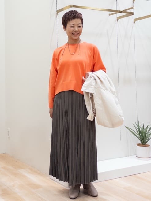 シュウコさんの「grove｜【名品アウター/3WAY・はっ水】ボアライナー付マウンテンパーカ」を使ったコーディネート