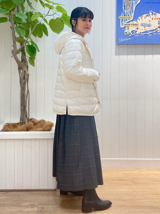 mikaさんの「Dessin｜【洗える】裾ドロスト付きカットソー」を使ったコーディネート