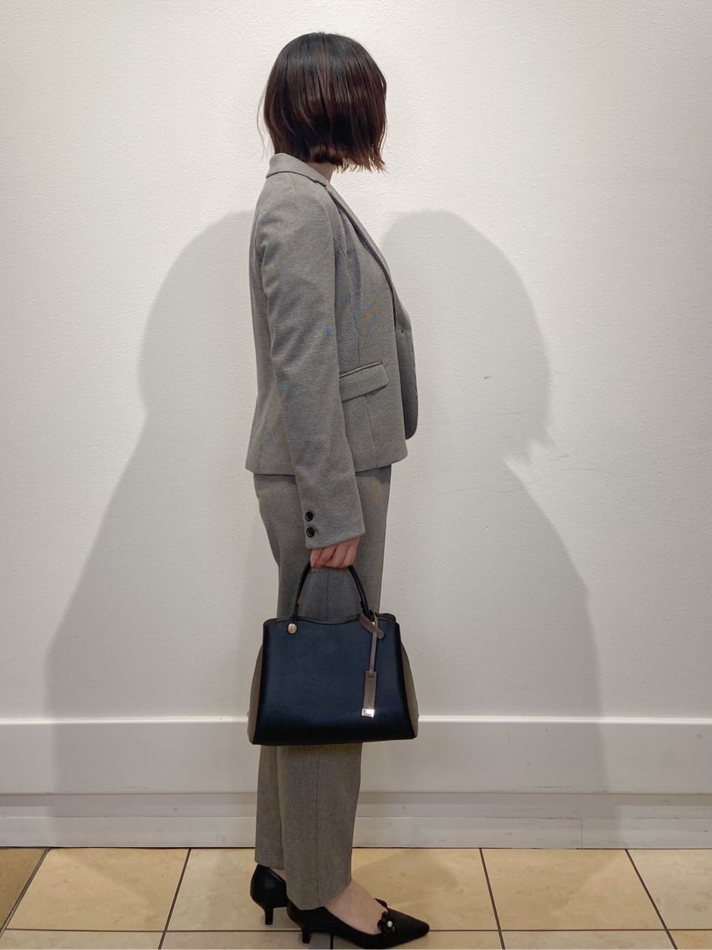 kimiさんの「index｜《5色展開／XS-LLサイズ》ストレッチテーラードジャケット／セットアップ対応【イージーアイロン】」を使ったコーディネート