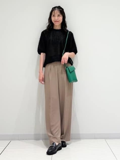 kayoさんの「INDIVI｜ヘアリージャカードトップス」を使ったコーディネート