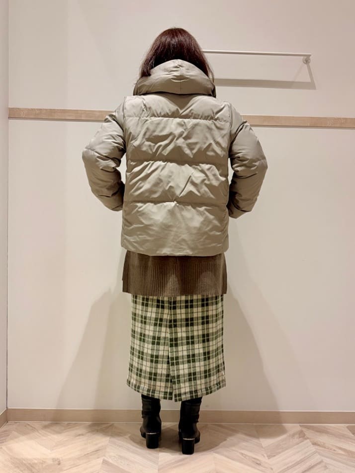 c_h_i_k_aさんの「SHOO･LA･RUE｜【洗濯機可/毛玉レス】上品に体型カバー チュニックニットワンピース」を使ったコーディネート