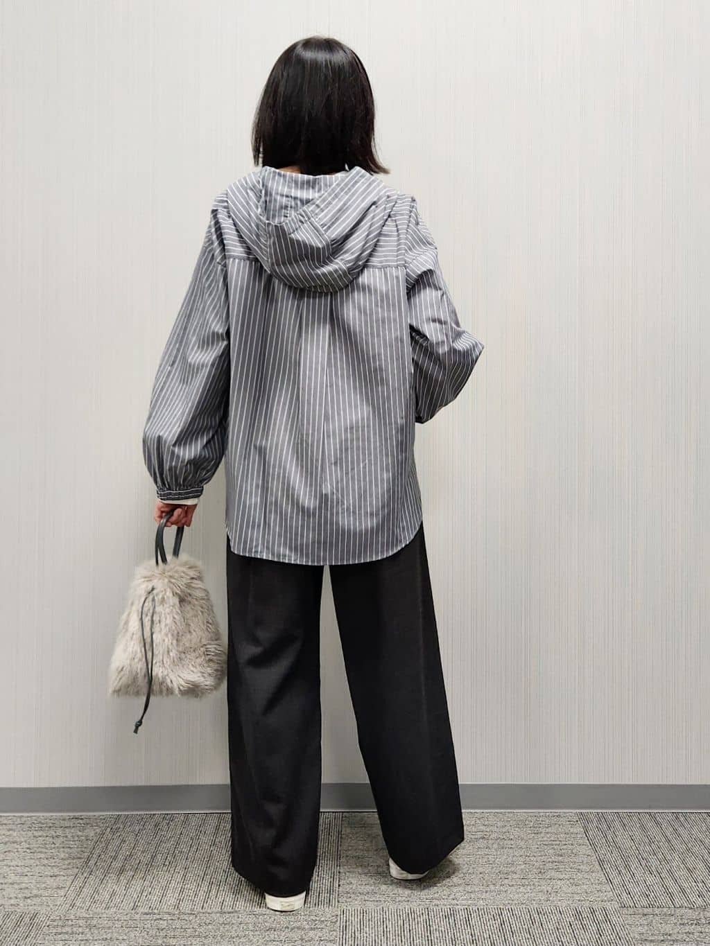 naraさんの「Dessin｜【選べる首元デザイン/洗える】クルーネックロングTシャツ」を使ったコーディネート