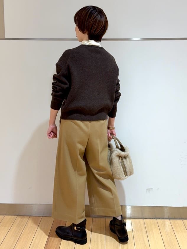 あやさんの「UNTITLED｜【吸湿発熱/洗える】ハイネックインナー」を使ったコーディネート