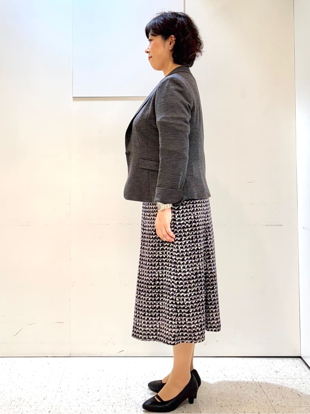 ヤスコさんの「Reflect｜【SS-4Lサイズ】匠ジャケット／ベーシックテーラード／WEB先行カラーあり」を使ったコーディネート