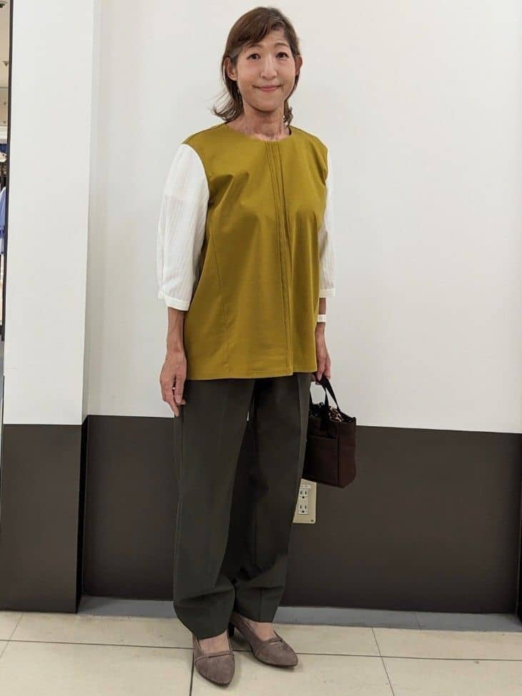 だんごさんの「Reflect｜【体型カバー／腰周りカバー】長め丈プルオーバージャージ」を使ったコーディネート
