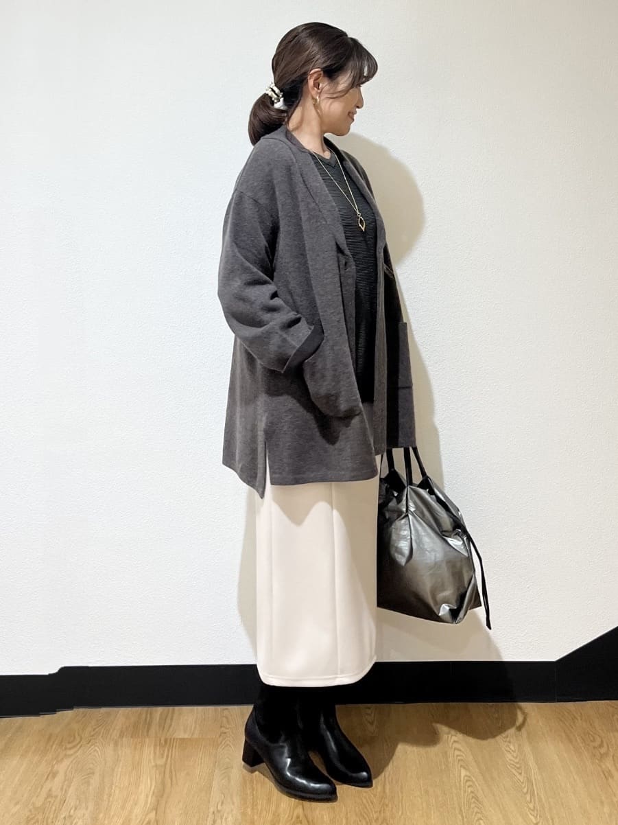 ayaさんの「Reflect｜【パンツ合わせにぴったり◎】ゆったりオフボディニット」を使ったコーディネート