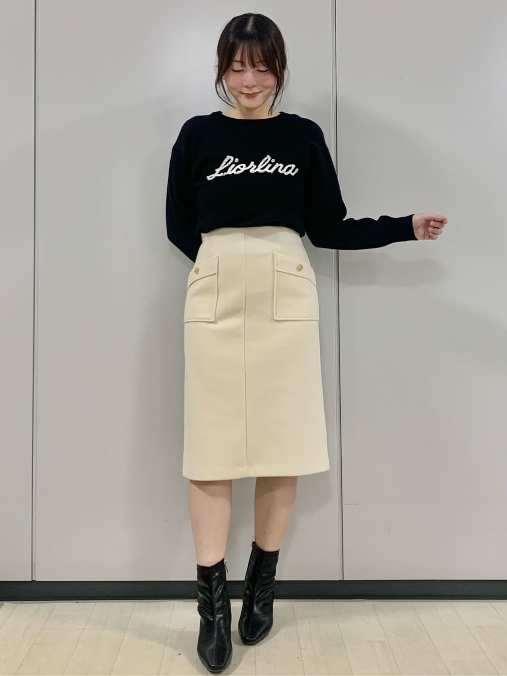 kasumiさんの「index｜ポケットタイトスカート【洗濯機OK／イージーケア／防シワ】」を使ったコーディネート