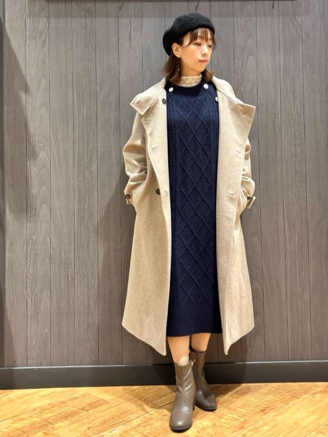 meiさんの「SHOO･LA･RUE｜【S-LL】上品なレースハイネックトップス」を使ったコーディネート