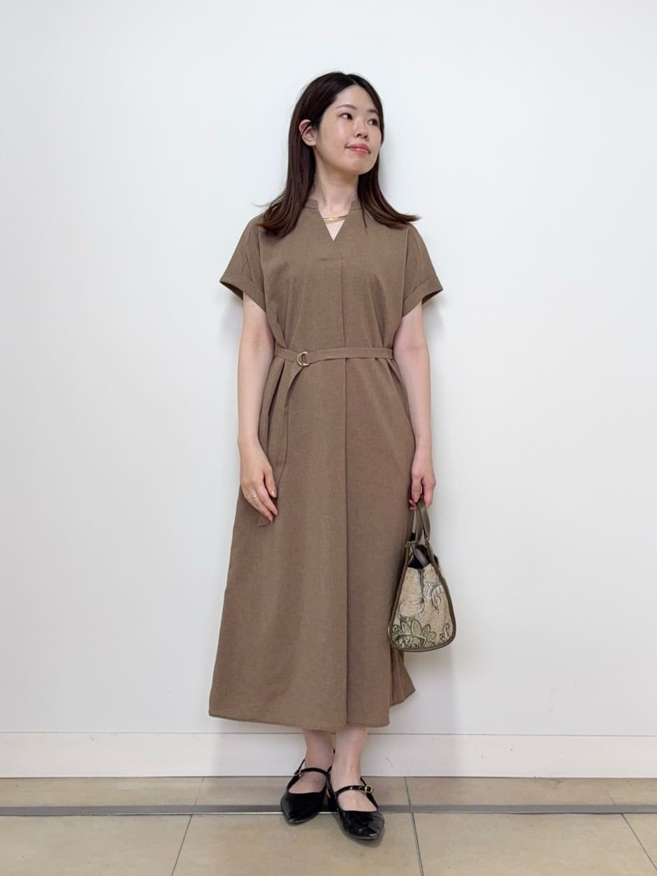asamiさんの「UNTITLED｜【UV/はっ水】リラククールワンピース」を使ったコーディネート