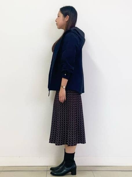 chisaさんの「Reflect｜【ライトアウター／キレイ見え／気軽な羽織に◎】スポーティライトアウター」を使ったコーディネート