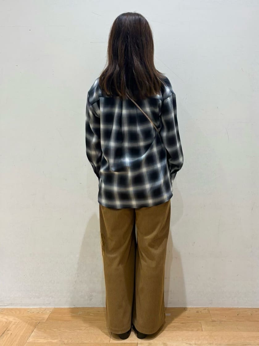 kurumiさんの「OPAQUE.CLIP｜オンブレチェックシャツ【洗濯機洗い可】」を使ったコーディネート