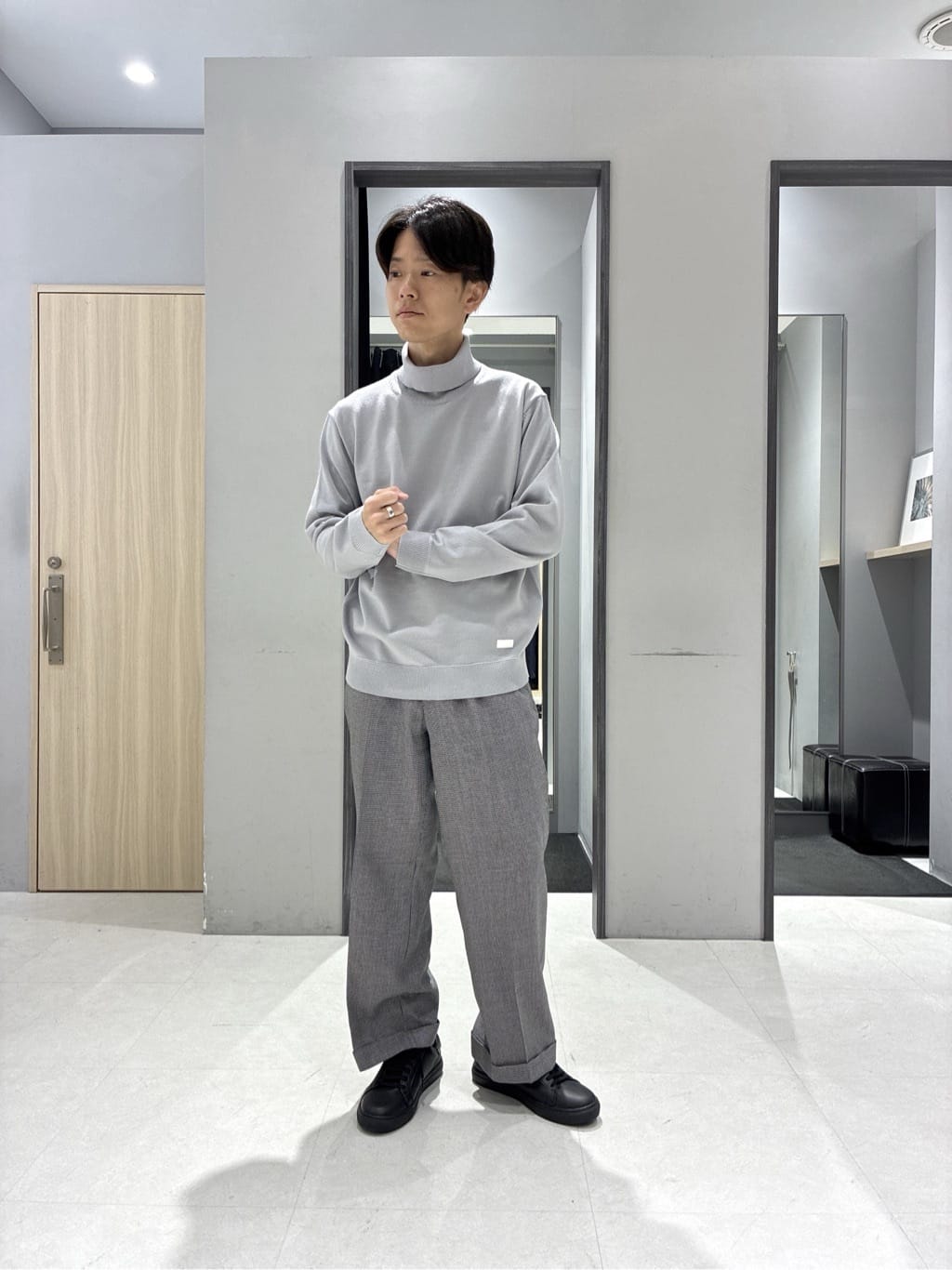 わいずみさんの「TAKEO KIKUCHI｜【3WAY】ドビー ダウンライナー付ブルゾン」を使ったコーディネート