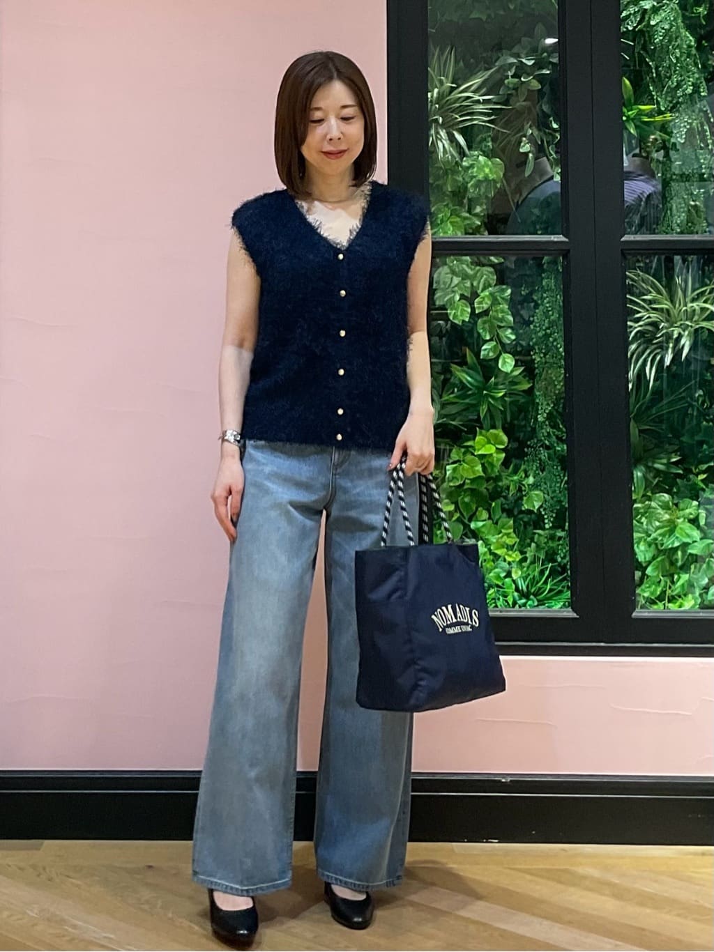 maruさんの「DRESSTERIOR｜【otonaMUSE5月号掲載】アーチフィットレザーパンプス」を使ったコーディネート
