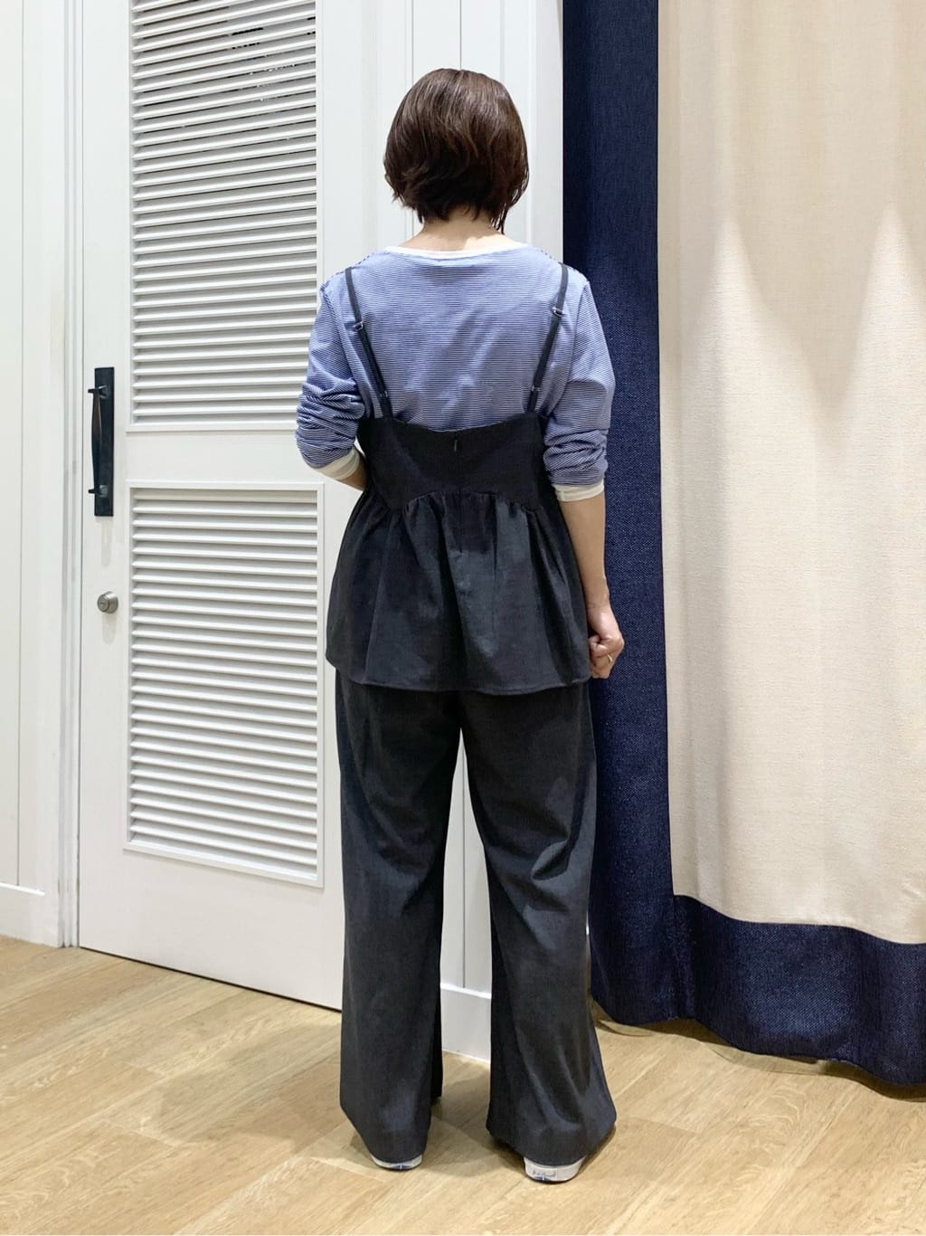 IMARIさんの「Dessin｜【セットアップ可・洗える】ギャザーレイヤードキャミソール」を使ったコーディネート