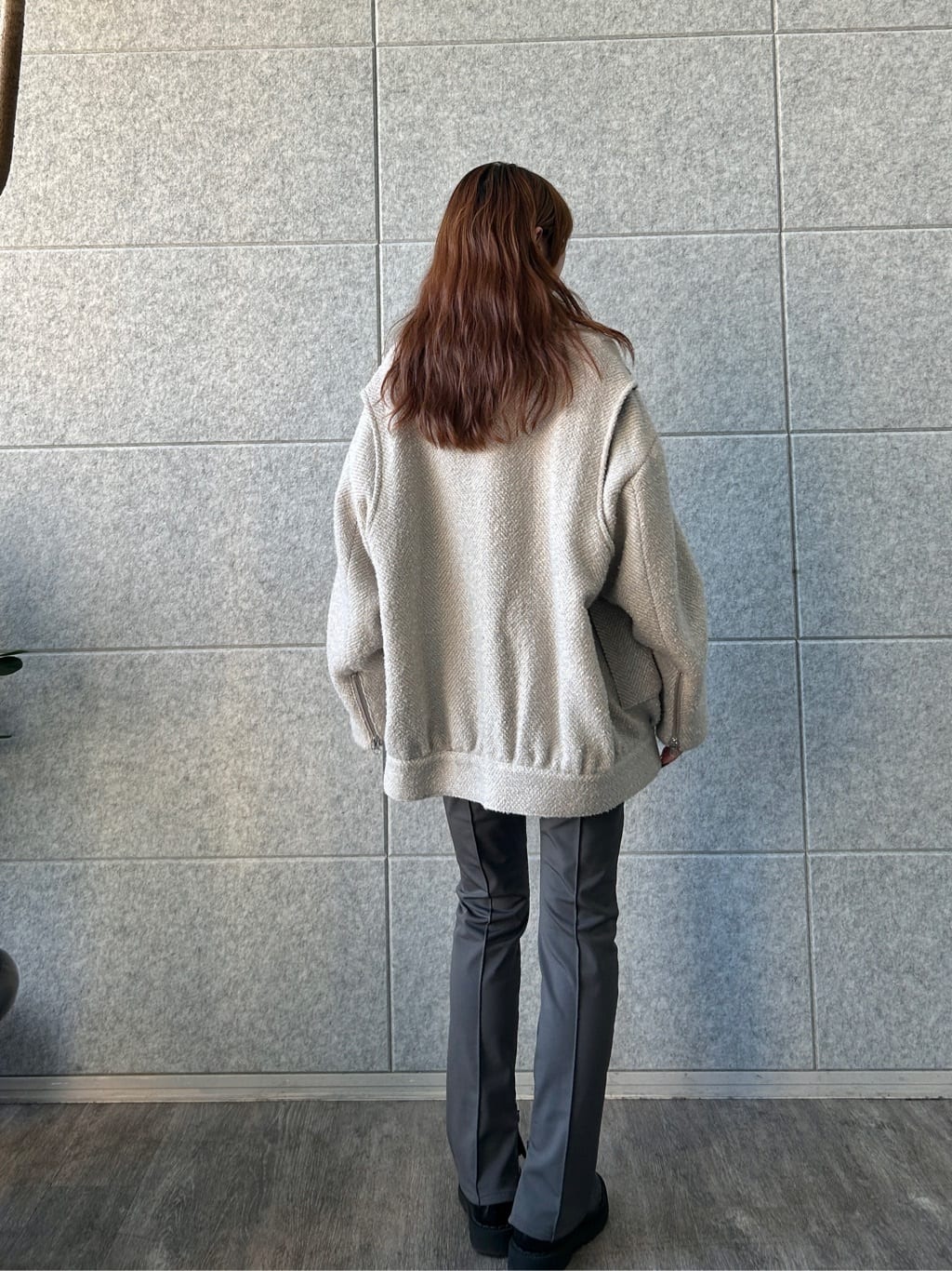harunaさんの「CODE A｜zip leggings pants(Fleece)」を使ったコーディネート