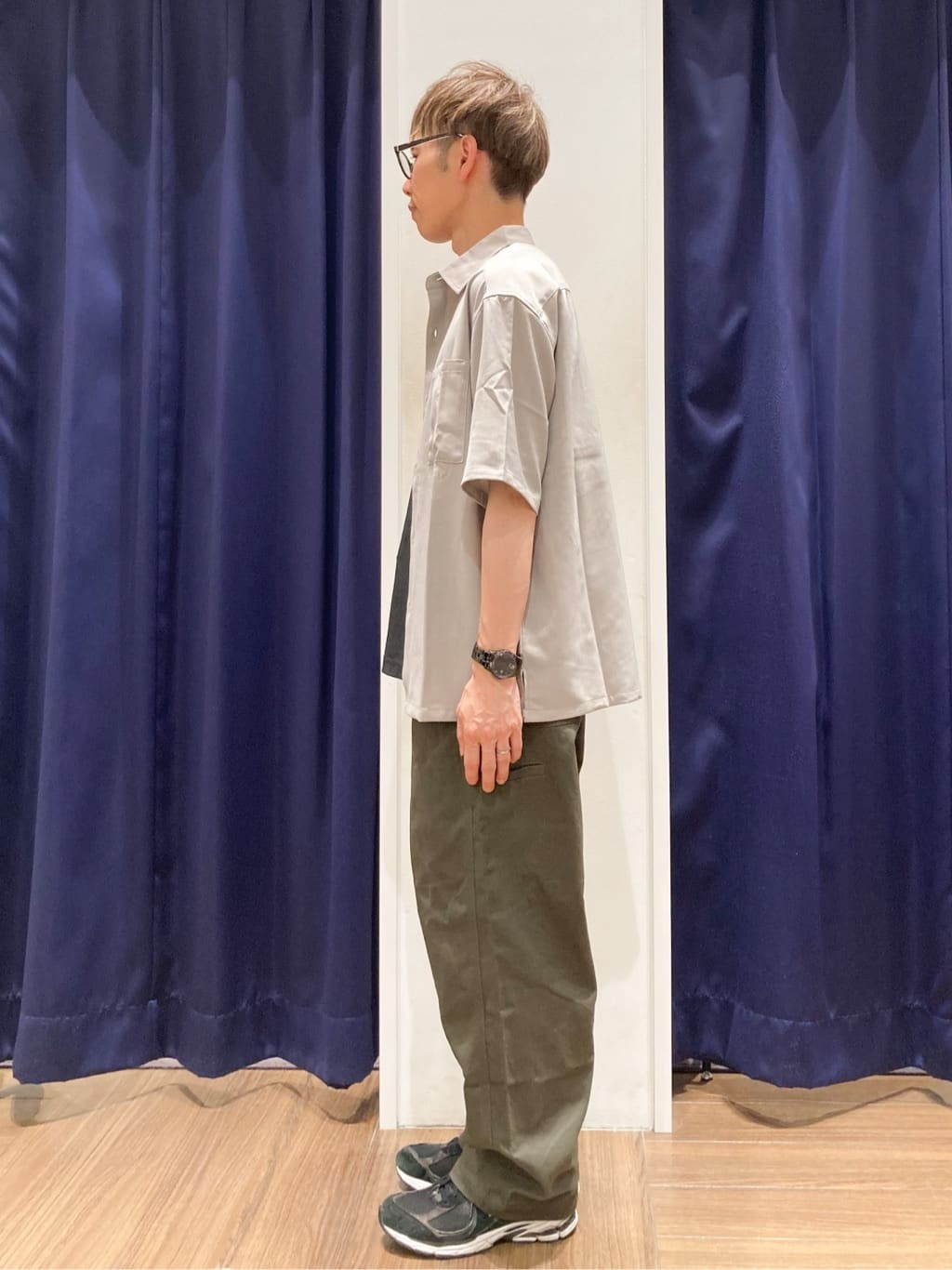 つーじーさんの「THE SHOP TK｜パーフェクテックリンクス半袖Tシャツ 【接触冷感／吸水速乾／UVカット／洗濯機OK】」を使ったコーディネート