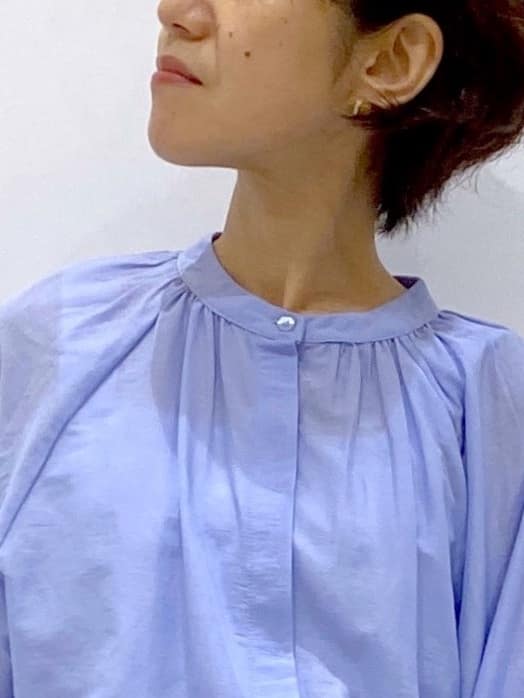 Bonさんの「OPAQUE.CLIP｜フリルペプラムジレ／セットアップ対応可【洗濯機洗い可】」を使ったコーディネート