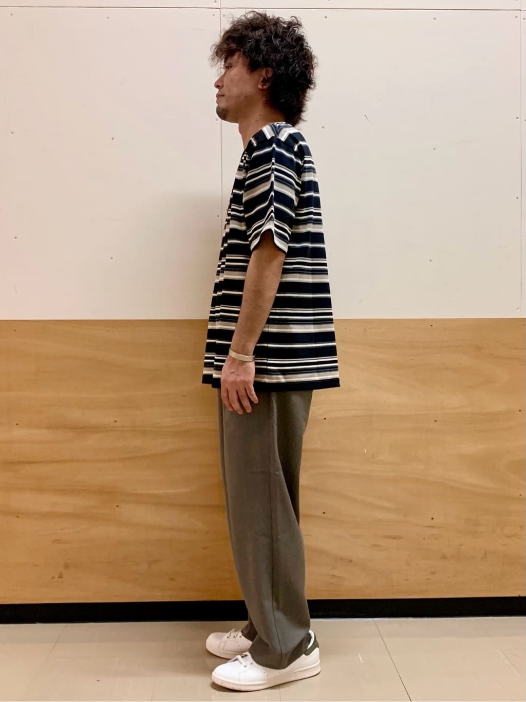MATUさんの「THE SHOP TK｜マルチボーダープルオーバー S／S」を使ったコーディネート