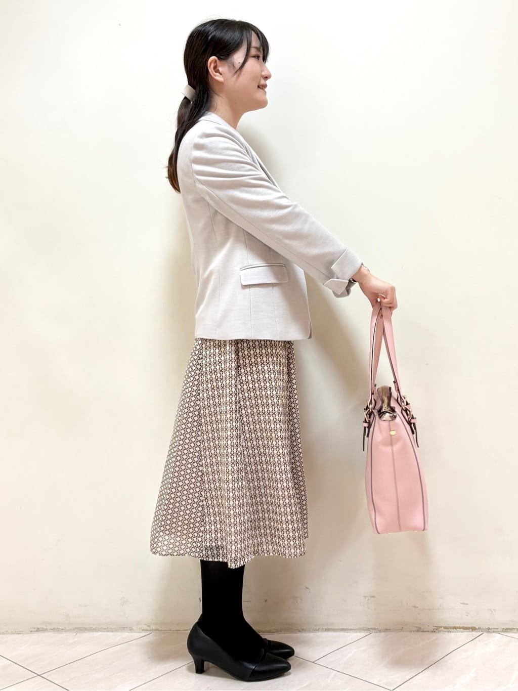 mikiさんの「Reflect｜【SS-4Lサイズ】ピンタック&times;スカラレースブラウス」を使ったコーディネート