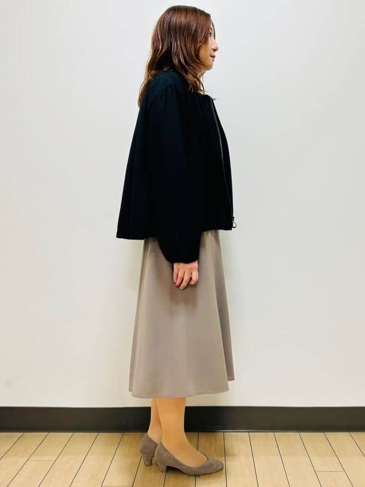 miiiさんの「Reflect｜【ライトアウター／ゆったり羽織れる／気軽な羽織りに◎】ライトブルゾン」を使ったコーディネート