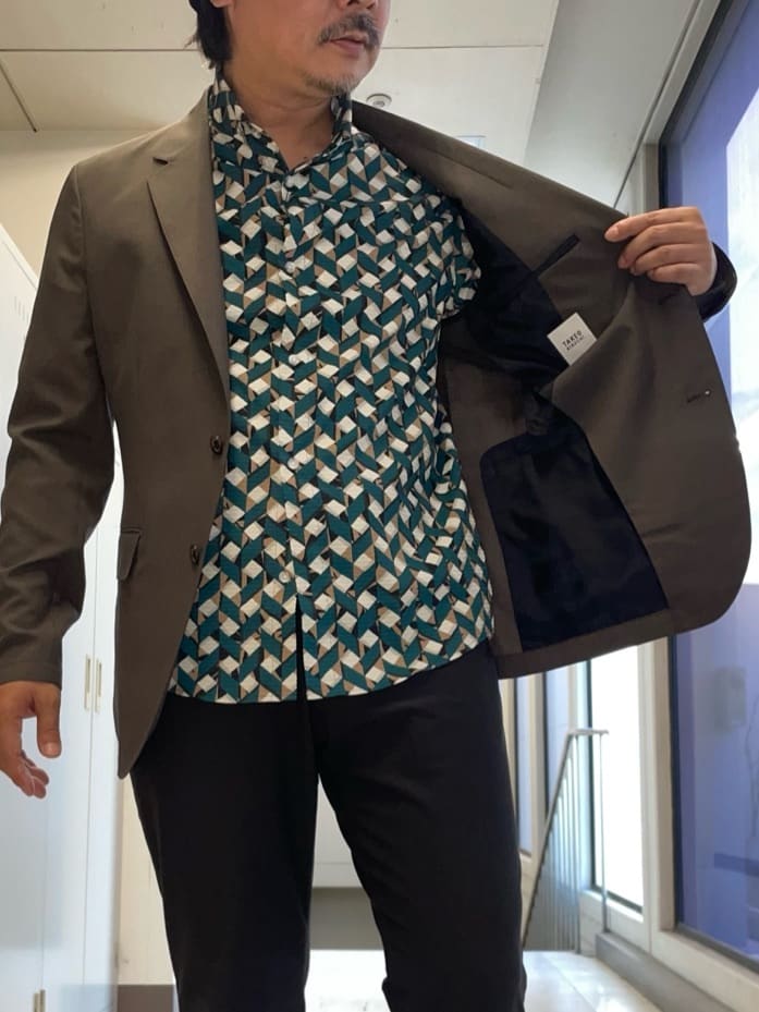 MAKOTO AIさんの「TAKEO KIKUCHI｜【COOL CITY WEAR】アーバンクール ジャケット /接触冷感・吸水速乾」を使ったコーディネート