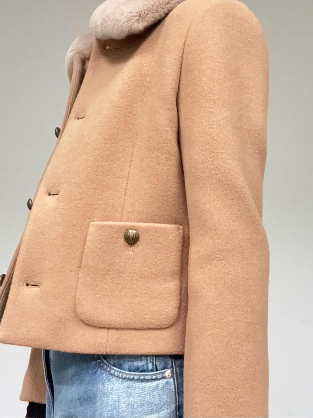 BUNさんの「DRESSTERIOR｜シュリンクレザーバケットBAG」を使ったコーディネート