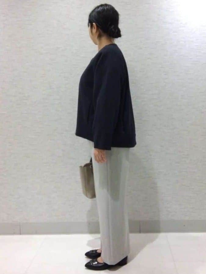 sakoさんの「Reflect｜【ゆったりシルエット】ジャージメルトンコクーンジャケット」を使ったコーディネート