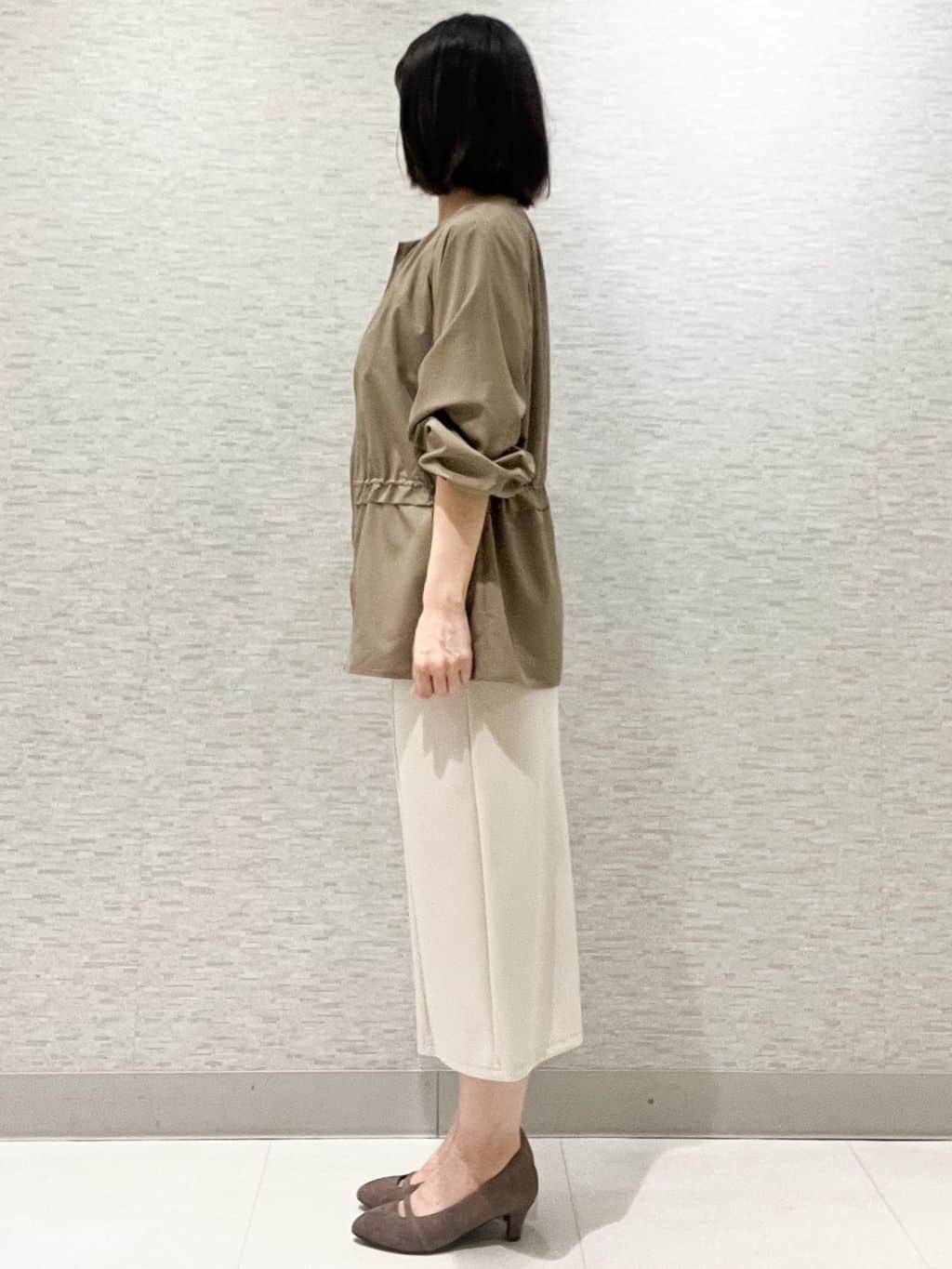 marikoさんの「Reflect｜【パンツにもスカートにも合わせやすい◎】ライティブルゾン」を使ったコーディネート