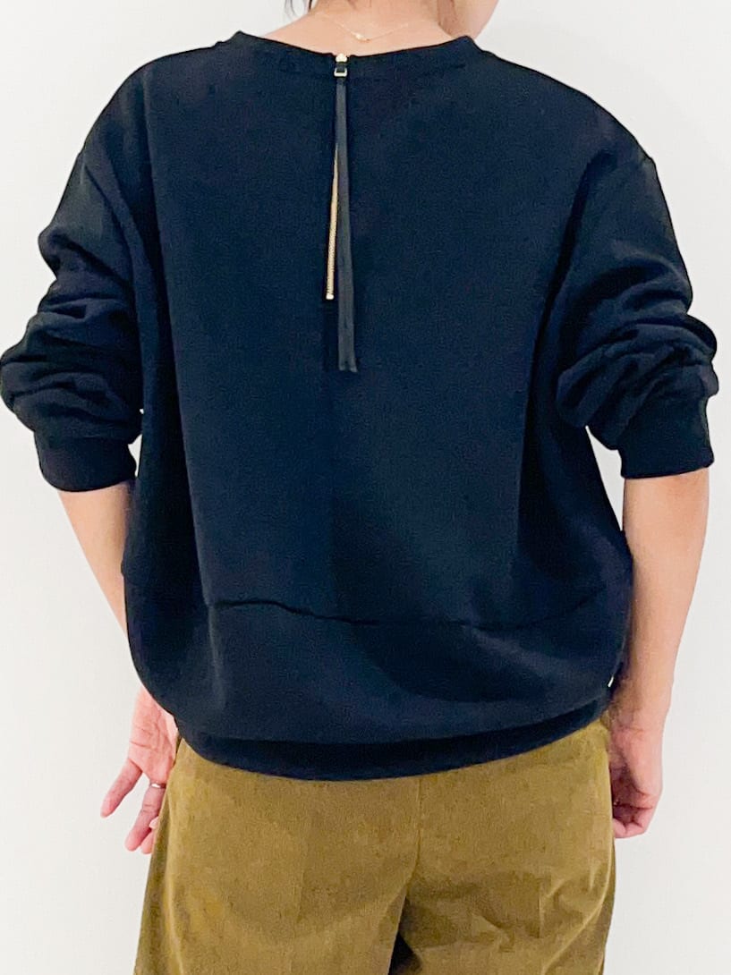 yuuco.さんの「grove｜ダンボールコクーンシルエットプルオーバー」を使ったコーディネート