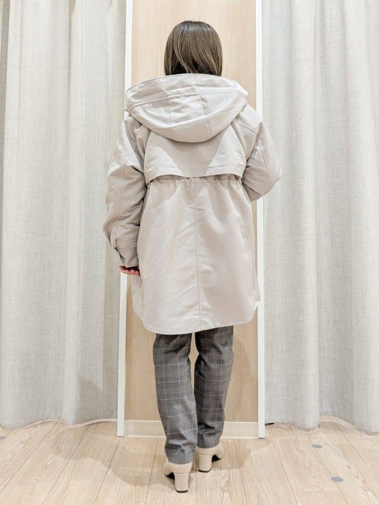 minさんの「grove｜最終お値下げ！！【名品アウター/3WAY・はっ水】ボアライナー付きモッズコート」を使ったコーディネート