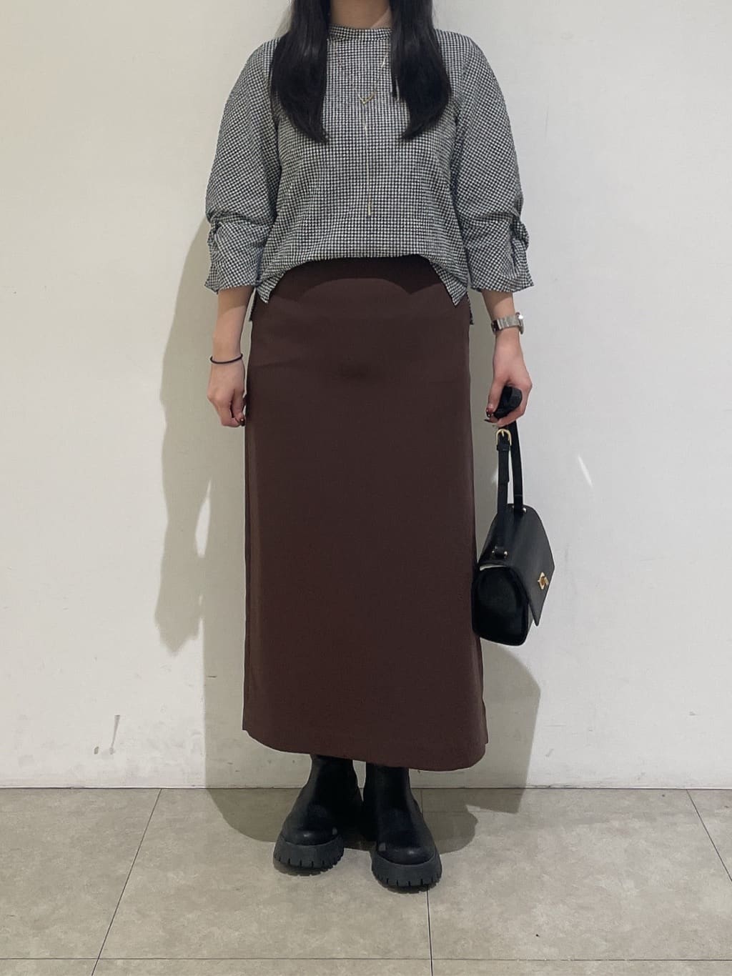 emikaさんの「INDIVI｜【UVケア／吸汗速乾】スリーブデザインブラウス」を使ったコーディネート